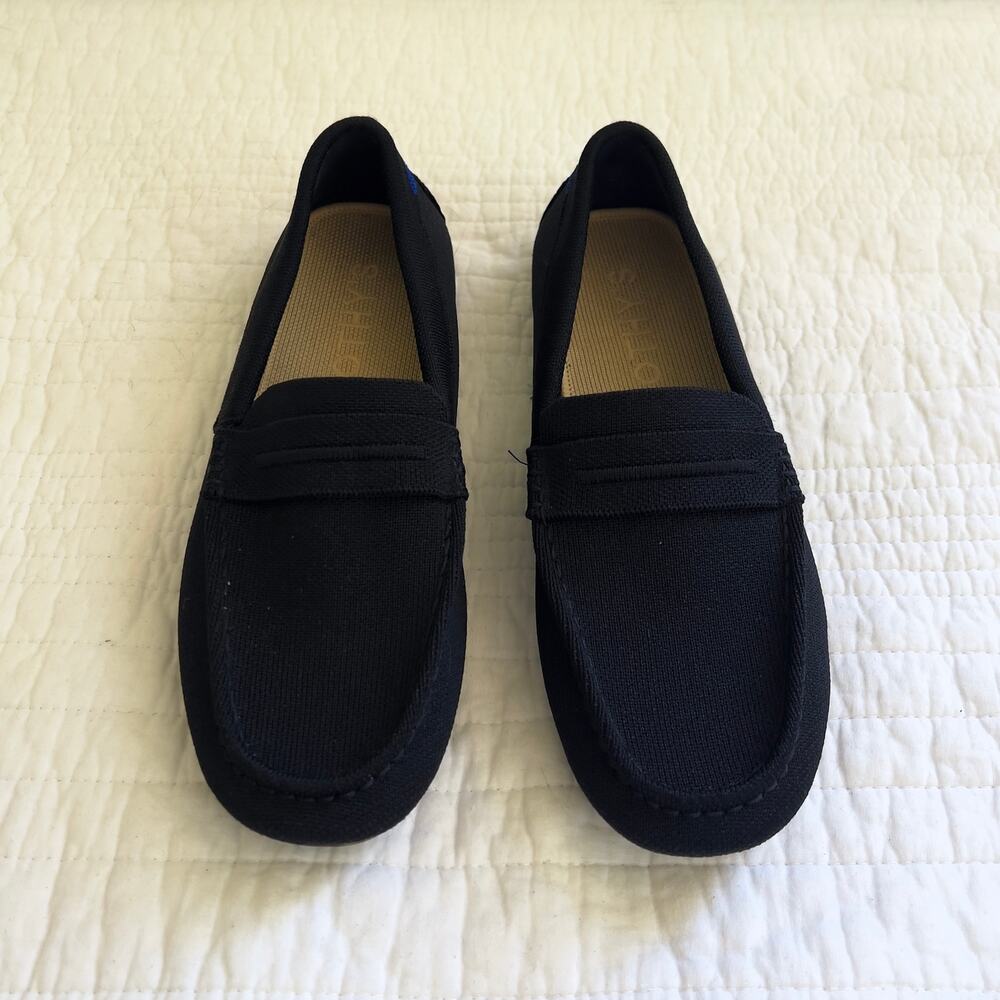 Rothy's Daily Driver Black Loafers Women's 9.5